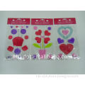 2013 Hot Plastic Valentine Gel Stickers